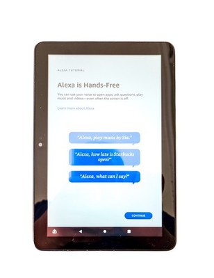 Amazon Fire HD 8 Tablet 10th Gen 32GB Black K72LL4 Wi-Fi 8