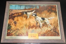 Poster Setter Inglese Savage Stevens Fox Fucili "First in the Field"