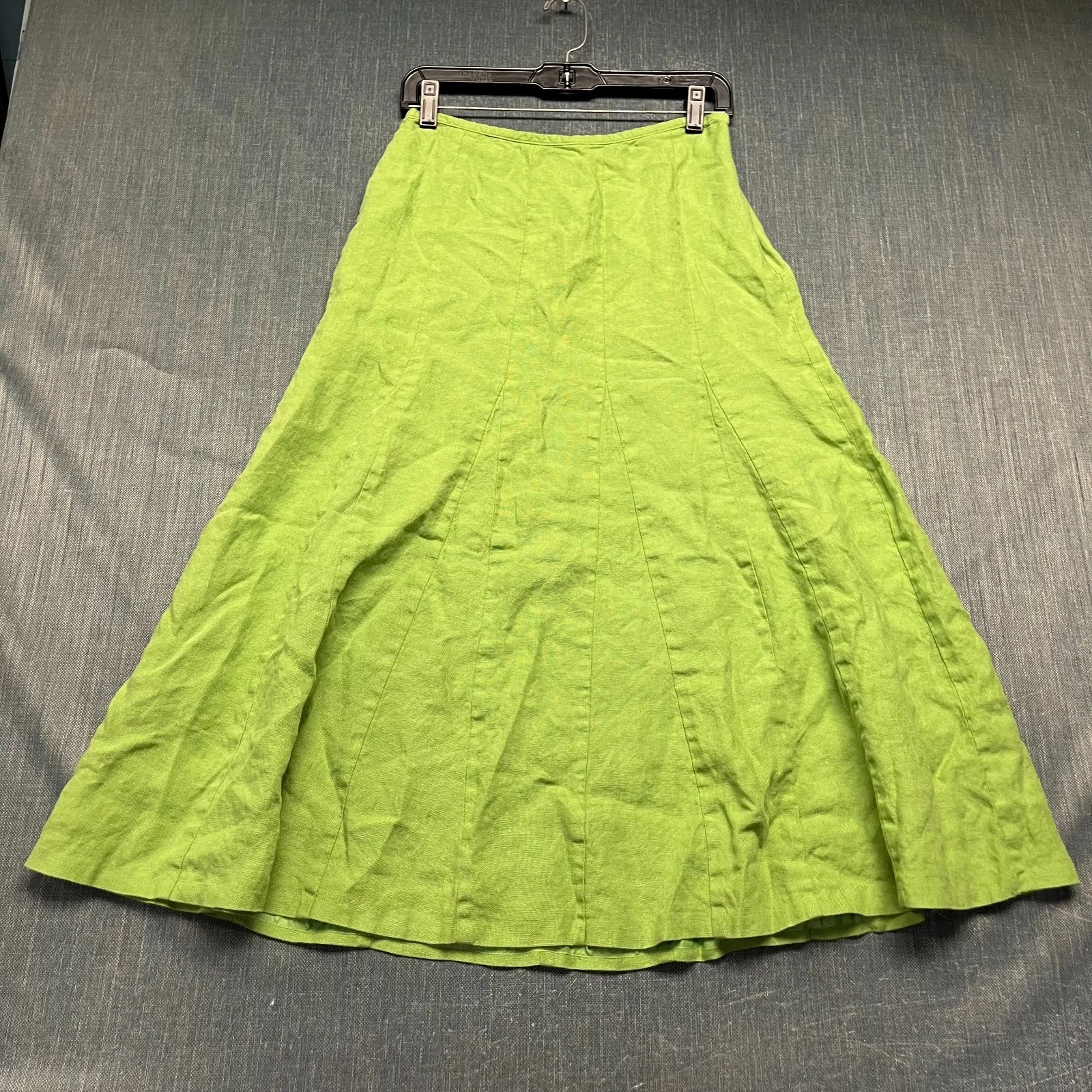 Talbots Women's Skirt Size 6 Green Irish Linen A-Line Midi Panels Casual Summer
Opens in a new windo