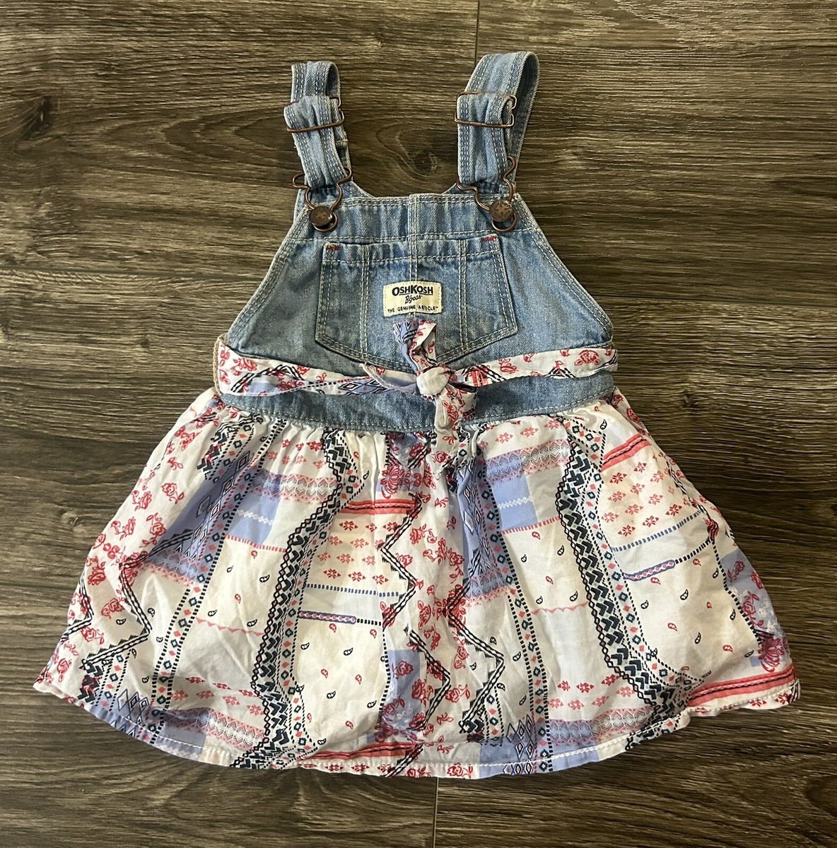 USA vintage oshkosh vegetable柄エプロンワンピース s-l1200.jpg