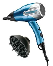 BaByliss PRO Nano Titanium Hairdryer BNT5550C with diffuser