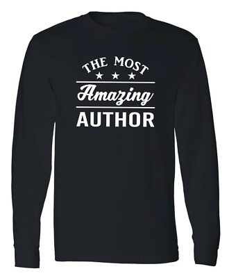 Author Long Sleeve T-Shirt Book Article Writer Writing Profession Christmas Gift