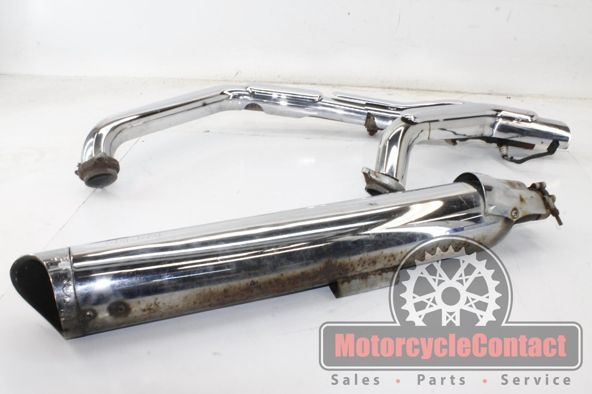 yy 07-14 V STAR 1300 COBRA FULL EXHAUST SYSTEM HEADER PIPES MID