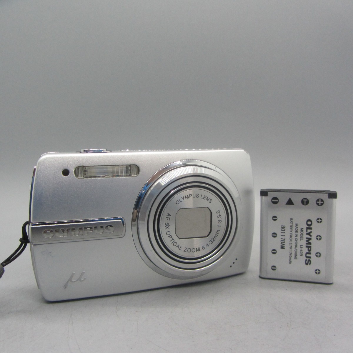 Olympus Digital Camera Mju 840 8.0MP Silver Tested | eBay