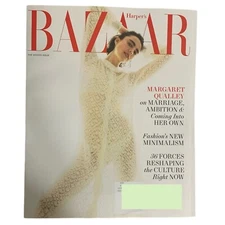 Harpers Bazaar Magazine October 2023 Margaret Qualley Fashion Minimalism Culture