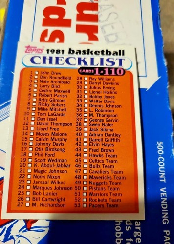 1981-82 Topps Basketball Cards Complete Your Set Pick From List 1-110 - Picture 53 of 78