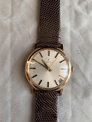 Zenith Data Full Gold Vintage Cal 2542,34 mm