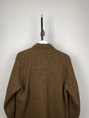 Harris Tweed Men Classic Wool Coats Blazer Jacket OLD MONEY STYLE Men’s M Size - Picture 7 of 12