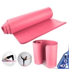 Thick Exercise Mat Fitness Yoga Mat Pilates Gym Slip_resistant 15mm Sheet