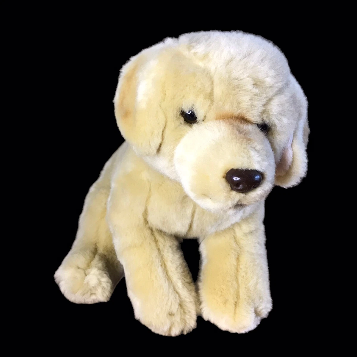 Stuffed yellow lab puppy outlet