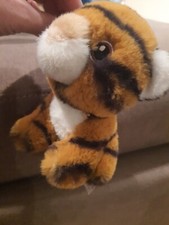 Aurora Eco Nation Mini Tiger Soft Toy Eco Toy 5 Inch New Sustainable