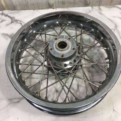 99 Excelsior Henderson Super X rear back wheel rim straight