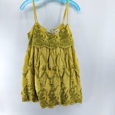 urban outfitters summer dress womens size small side zip embroidered boho casual