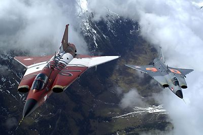 Saab 210 Double-Delta Experimental Aircraft Mahogany Kiln Dry Wood Model Large