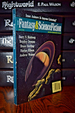 F. Paul Wilson MUSCLES 1st in FANTASY & SCIENCE FICTION magazine June 1988 FINE