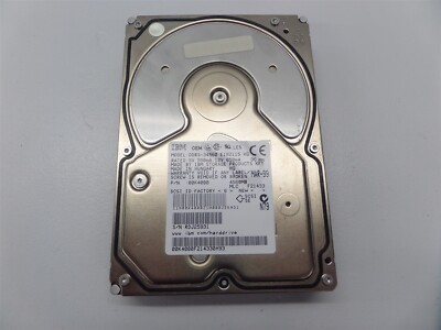 IBM DDRS-34560 4.5GB 3.5'' SCSI Hard Drive 00K400