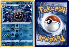 2020 Pokemon, Sword & Shield, #41/202 Cloyster, Reverse Holo Rare