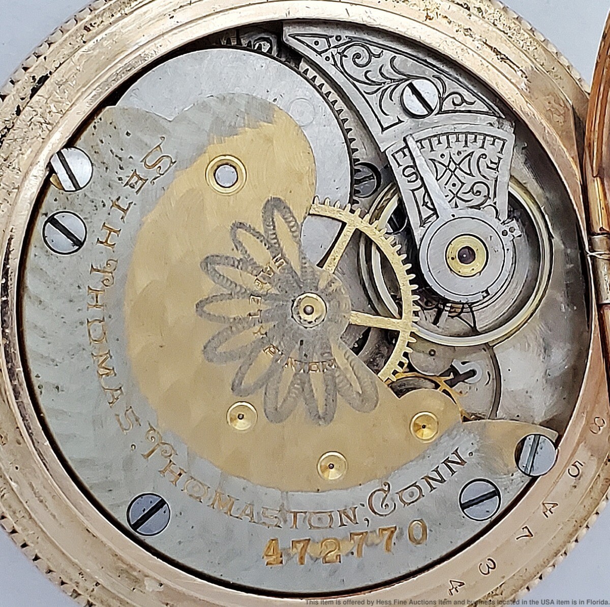 Seth Thomas Watch Co. Grade 35 Pocket Watch image 1