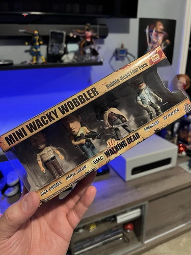 Funko Wacky Wobbler: The Walking Dead - Walking Dead 4Pc Mini Wobbler Set