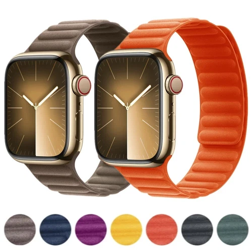 FineWoven Magnetic Link Band For Apple Watch 11 10 9 8 7 6 5 Ultra 3 44/45/49mm