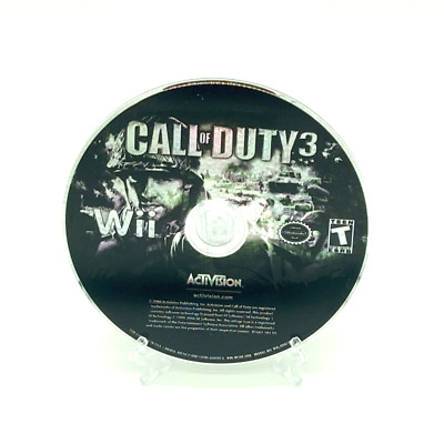 Call of Duty 3 (2006) Nintendo Wii Game Disc Only Play Tested ...