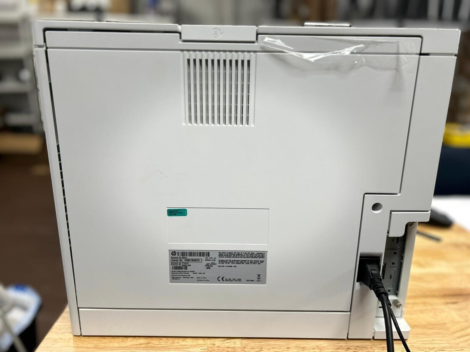 HP Color LaserJet Enterprise M607 K0Q14A Workgroup Laser Printer eBay