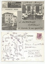 ROVIGO (169) - LOREO L'Albergo Cavalli reminds you of its specialties - FG/Vg 1971
