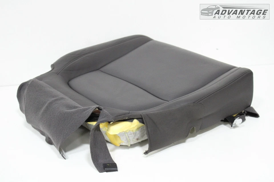 Honda Odyssey 2018-2021 asiento delantero izquierdo cojín inferior cuero marrón OEM Foto 3 de 4