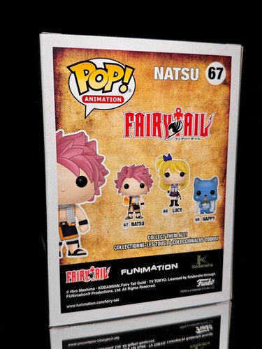 Funko Pop! Vinyl: Fairy Tail - Natsu (Chrome) - Funimation (FUN) (Exclusive) #67 - 第 8/21 張圖片