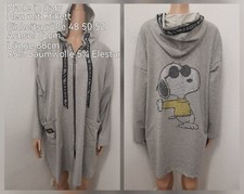 Snoopy Glitzer Übergangsjacke Größe 48-52 Einheitsgröße