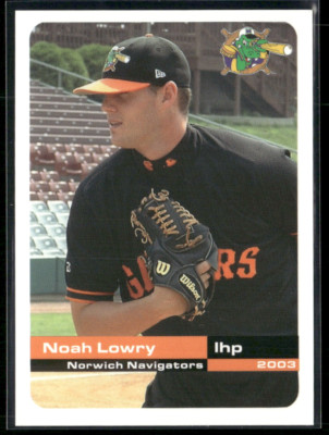 Noah Lowry 2003 Norwich Navigators Team Set