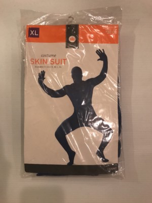 NEW Morph Skin suit Halloween Costume Men's XL NWT Adult Bodysuit Blue