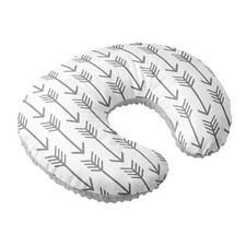 Nursing Pillow Cover Slipcover Minky Girl - Nursery Decor for Baby