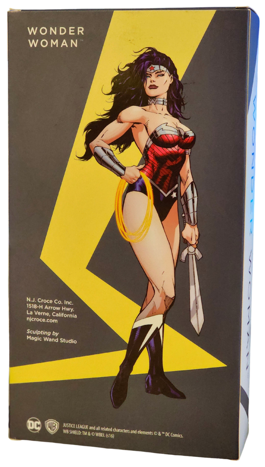 NJ Croce DC Justice League 8" Bendable Wonder Woman Figure