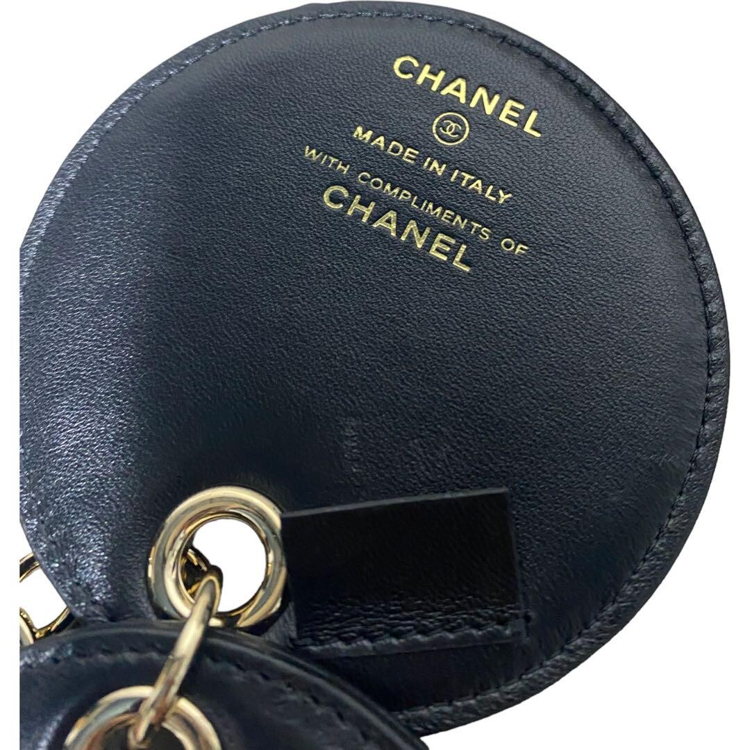 T*T様 ★刻印ありCHANEL　MADE IN FRANCE COCOマーク Chanel Bag Charm Cocomark Matelasse Name Tag Lamb