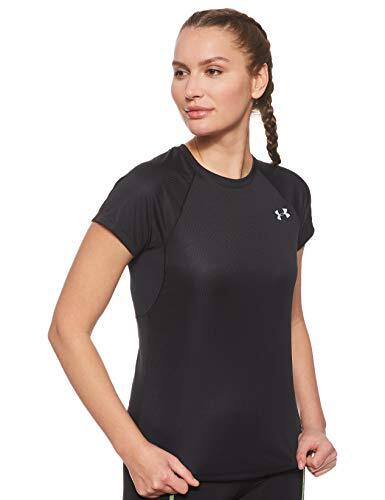 Женская футболка Under Armour Speed Stride с коротким рукавом черная 001Reflecti 6990₽