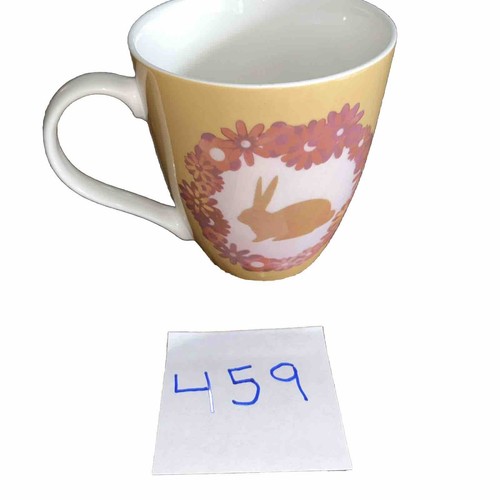 Pfaltzgraff Everyday Rabbit Bunny Easter Floral Large Coffee Tea Mug - Picture 4 of 4