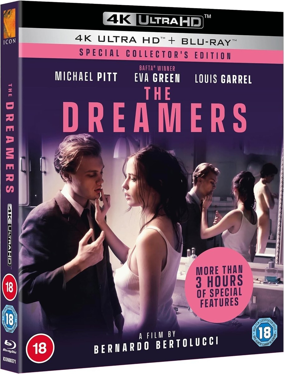 THE DREAMERS [4K UHD Blu-ray] UK Special Collector's Edition w