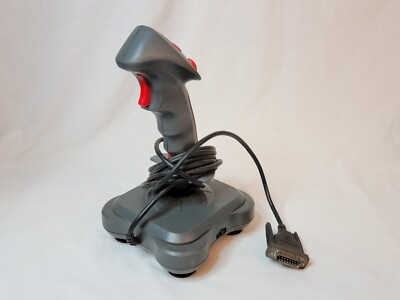 PC Joystick Commander Plus Flight Simulator IBM/PC Compatible 1996 Vintage