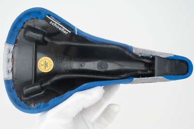 NOS SAN MARCO TDP COMPETITION MADE WITH KEVLAR BLUE VINTAGE SADDLE