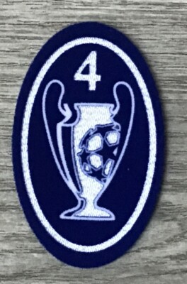 TOPPA LEXTRA UEFA CHAMPIONS LEAGUE PATCH TROPHY 3 4 5 6 7 8 9