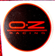 O.Z Racing logo decal sticker - 32 mm Red