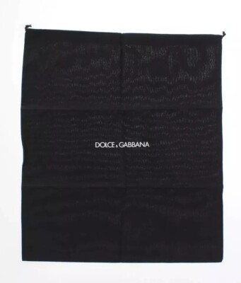 【関税&送料込み】Dolce & Gabbana Messenger Bag With Logo DOLCE & GABBANA Bag Black Calfskin Leather Gothic Messenger