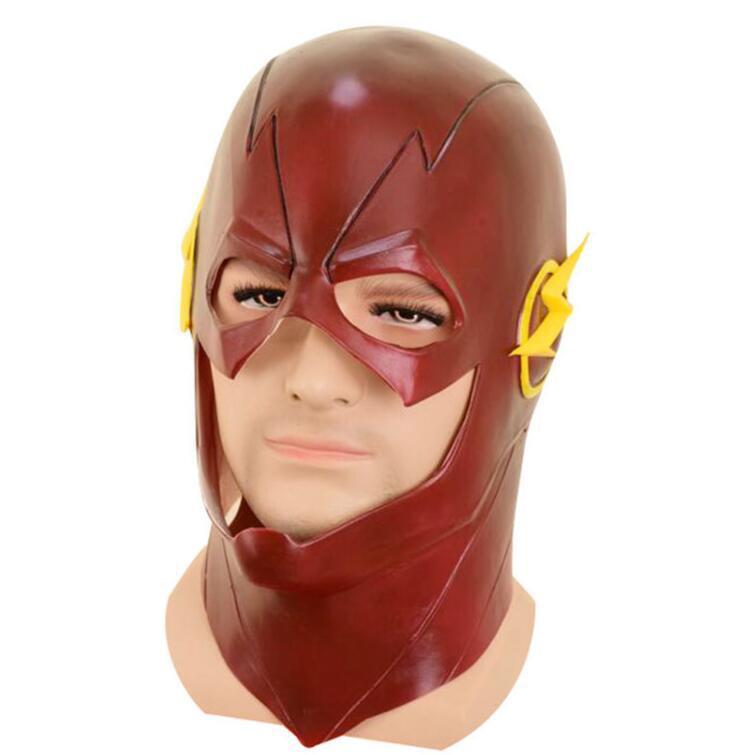 The Flash Mask DC Barry Allen Mask Cosplay Costume Prop