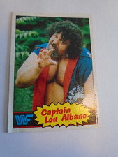Captain Lou Albano card#3- Topps WWF