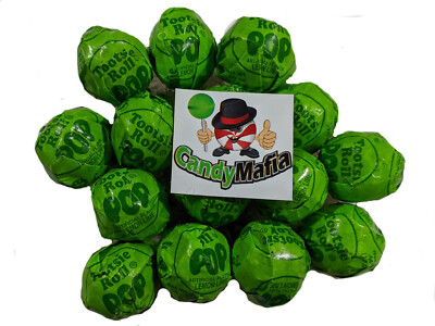 Tootsie Pops Lemon Lime 60 Lemon Lime Tootsie pop lollipop bulk candy
