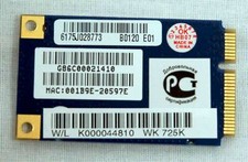 NEW Toshiba A135 Laptop WiFi WIRELESS CARD K000044810 PA3501U-1MPC G86C0021410