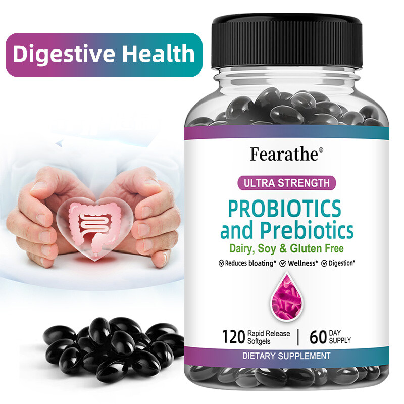 Capsule Probiotici e Prebiotici - Riduce il Gonfiore,Digestivo da 30 a 120 Capsule foto 2