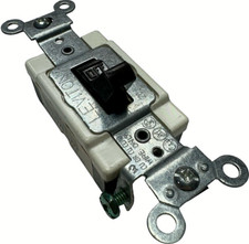 Leviton CS120 Brown Commercial Toggle Light Switch 20A, 120V-277V