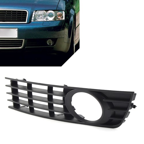 Fit Audi A4 B6 Sedan Model 2001-2005 Front Bumper Fog Lights Grille Cover Left